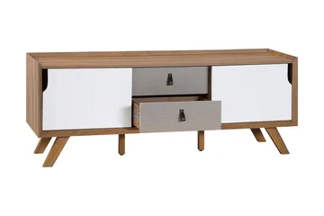 Laiya TV-bænk 147 cm i Træ - Mellembrun - Møbler - TV borde & mediemøbler - TV-borde