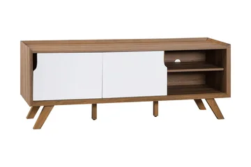 Laiya TV-bænk 147 cm i Træ - Mellembrun - Møbler - TV borde & mediemøbler - TV-borde