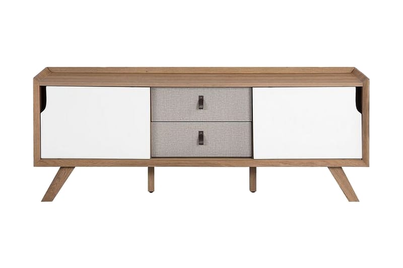 Laiya TV-bænk 147 cm i Træ - Mellembrun - Møbler - TV borde & mediemøbler - TV-borde
