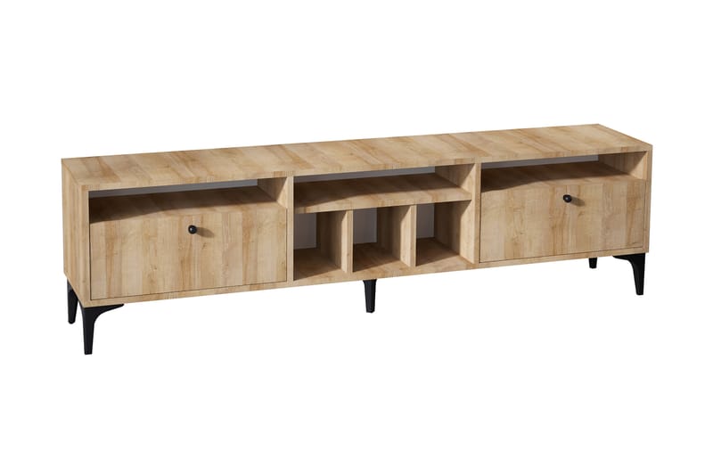 Lanzano TV-Bord 180 cm - Natur - Møbler - TV borde & mediemøbler - TV-borde