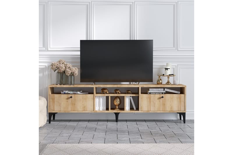 Lanzano TV-Bord 180 cm - Natur - TV-borde