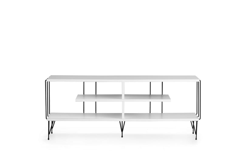 Leopoldis TV-bord 120 cm - Hvid - Møbler - TV borde & mediemøbler - TV-borde
