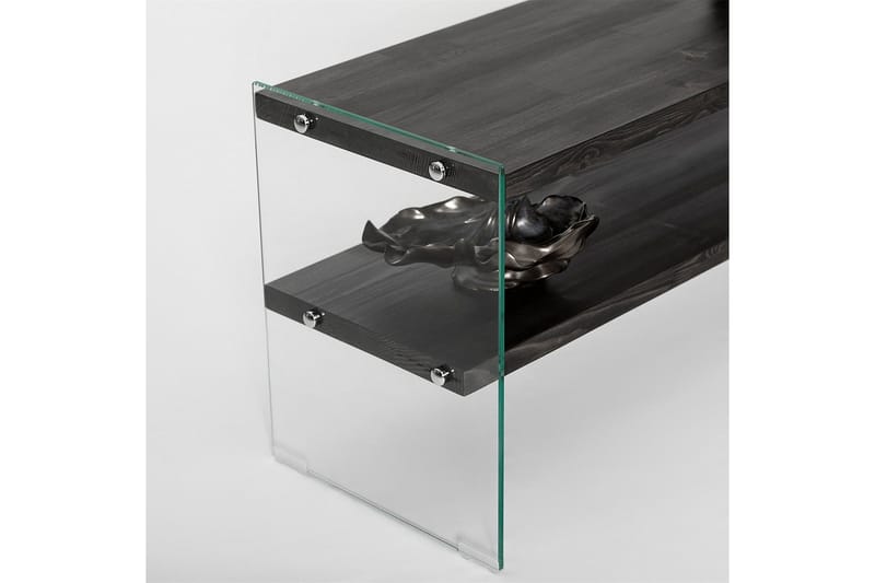 Lepinas Fritstående Tv-bord 140 cm i Malet Træ - Mørkebrun - Møbler - TV borde & mediemøbler - TV-borde