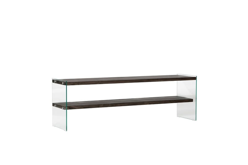 Lepinas Fritstående Tv-bord 140 cm i Malet Træ - Mørkebrun - Møbler - TV borde & mediemøbler - TV-borde