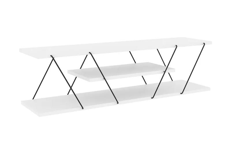 Ljusfors TV-Bord 120 cm, Hvid