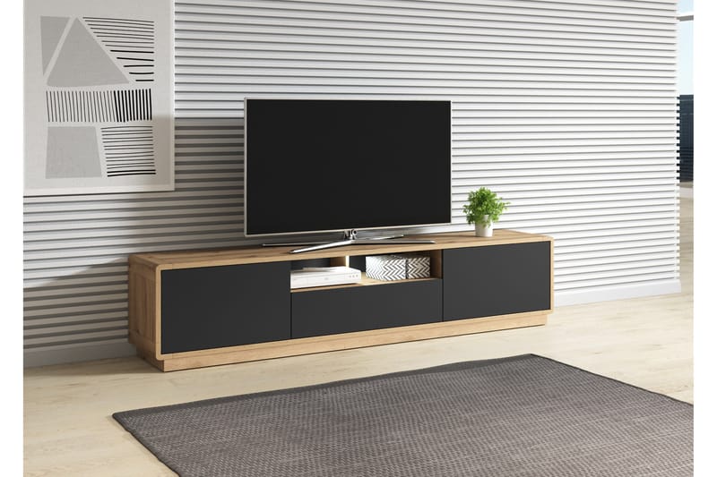 Louetta TV-Bord 200 cm - Flerfarvet - Møbler - TV borde & mediemøbler - TV-borde
