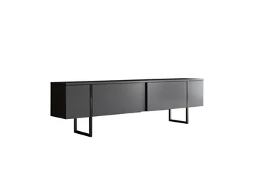 Luxe Tv-bord 180x50 cm Sort