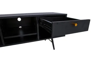 Luxembourg TV-Bord Sort/ Kobber - Møbler - TV borde & mediemøbler - TV-borde