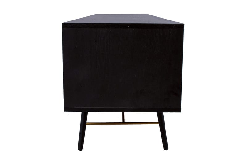 Luxembourg TV-Bord Sort/ Kobber - Møbler - TV borde & mediemøbler - TV-borde