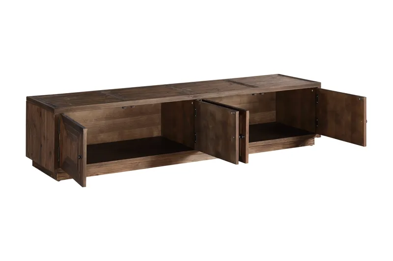 Lyon TV-Bord 200 cm - Lys Natur - Møbler - TV borde & mediemøbler - TV-borde