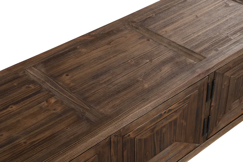 Lyon TV-Bord 200 cm - Lys Natur - Møbler - TV borde & mediemøbler - TV-borde