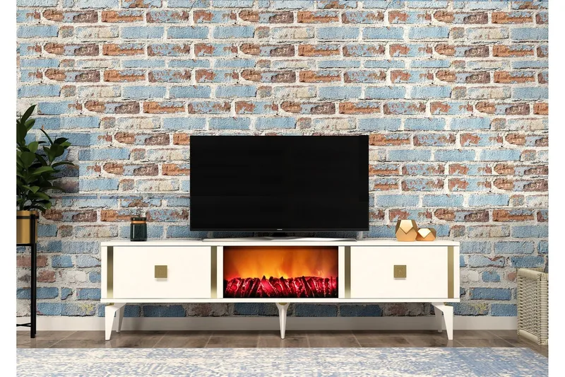 Male TV-Bord 150 cm, Guld