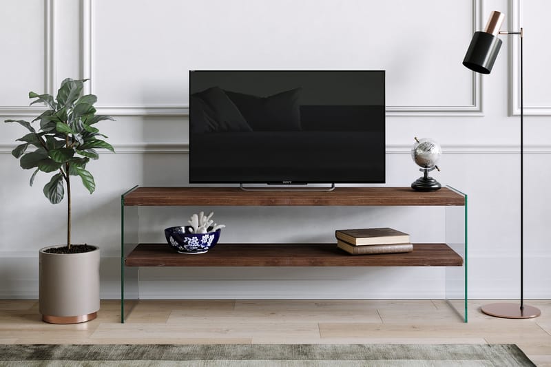 Malmby TV-Bord 120 cm - Brun - Møbler - TV borde & mediemøbler - TV-borde