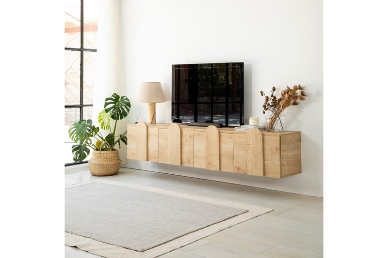 Malpani TV-Bord 180 cm - Oak - Møbler - TV borde & mediemøbler - TV-borde