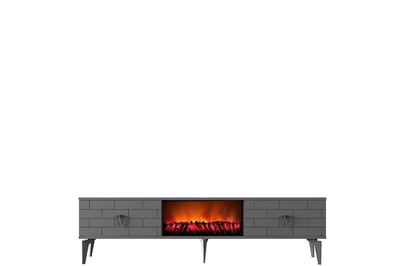 Mangla TV-Bord 150 cm - Antracit - Møbler - TV borde & mediemøbler - TV-borde