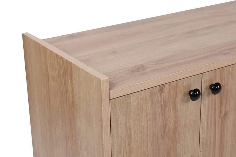 Maolina Retro Tv-bord 150 cm med Opbevaring i Træ - Lysebrun - Møbler - TV borde & mediemøbler - TV-borde