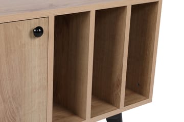 Maolina Retro Tv-bord 150 cm med Opbevaring i Træ - Lysebrun - Møbler - TV borde & mediemøbler - TV-borde