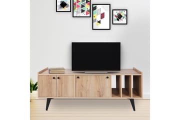 Maolina TV-Bord 150 cm - Natur - Møbler - TV borde & mediemøbler - TV-borde