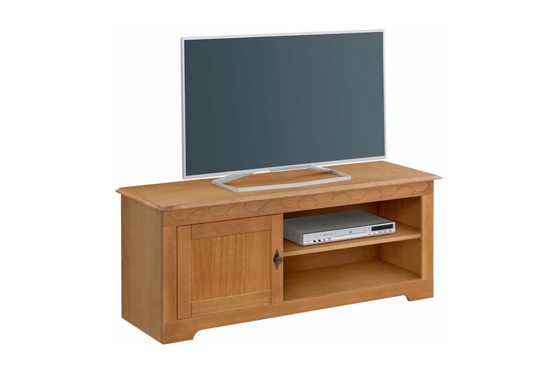 Marzell tv-bord 125 cm - Brun - Møbler - TV borde & mediemøbler - TV-borde