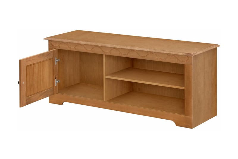 Marzell tv-bord 125 cm - Brun - Møbler - TV borde & mediemøbler - TV-borde