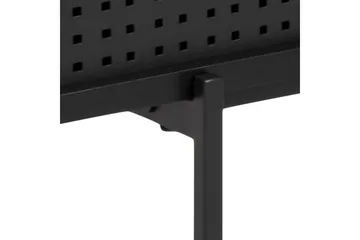 Mehoopany Fritstående Tv-bord 140 cm med Opbevaring i Malet Træ - Sort - Møbler - TV borde & mediemøbler - TV-borde