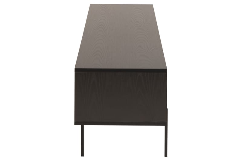 Mehoopany Fritstående Tv-bord 180 cm med Opbevaring i Mørkt Træ - Sort - Møbler - TV borde & mediemøbler - TV-borde