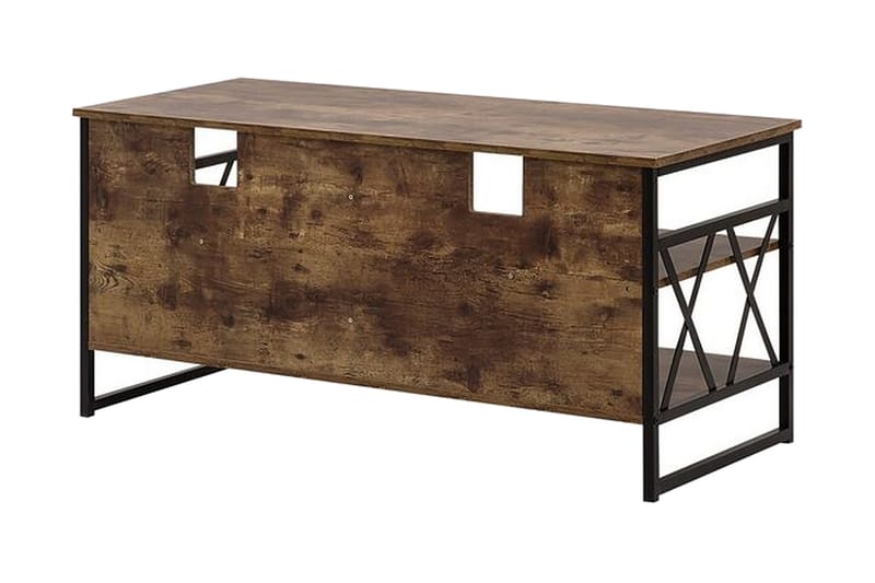 Melnychuk TV-Bord 120 cm - Brun - Møbler - TV borde & mediemøbler - TV-borde