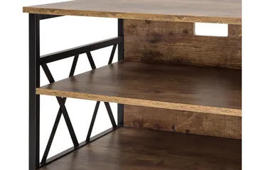 Melnychuk TV-Bord 120 cm - Brun - Møbler - TV borde & mediemøbler - TV-borde