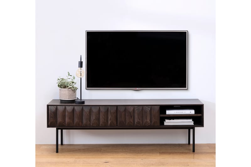 Merciat TV-Bord 160 cm - Brun - TV-borde