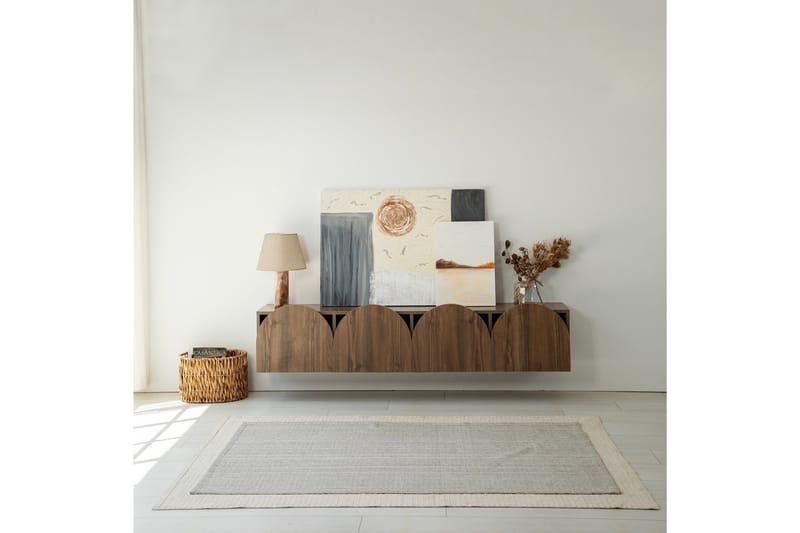 Mesta TV-Bord 180 cm - Valnød finér - Møbler - TV borde & mediemøbler - TV-borde