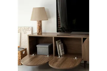 Mesta TV-Bord 180 cm - Valnød finér - Møbler - TV borde & mediemøbler - TV-borde
