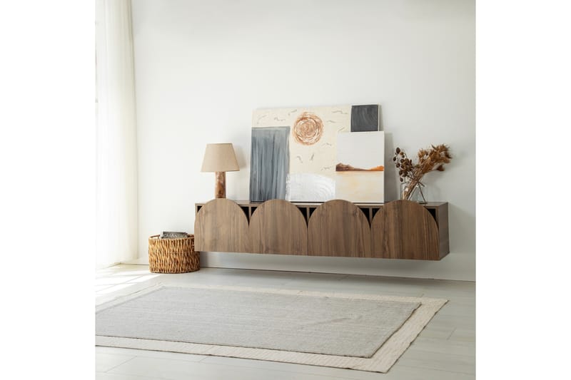 Mesta TV-Bord 180 cm - Valnød finér - Møbler - TV borde & mediemøbler - TV-borde