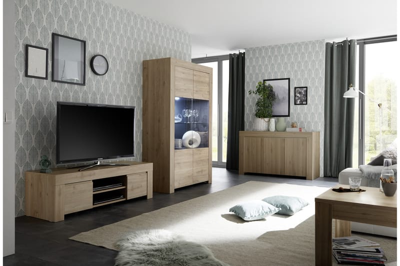 Midas TV-bord 138 cm - Brun - Møbler - TV borde & mediemøbler - TV-borde