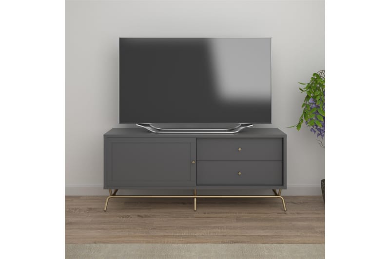 Mirela TV-Bord - Grå - Møbler - TV borde & mediemøbler - TV-borde