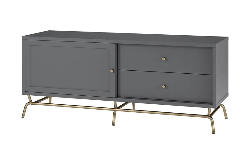 Mirela TV-Bord - Grå - Møbler - TV borde & mediemøbler - TV-borde