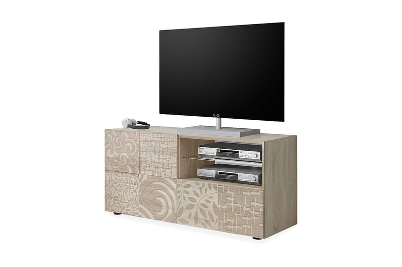 Mironne TV-Bord 122 cm - Brun - Møbler - TV borde & mediemøbler - TV-borde