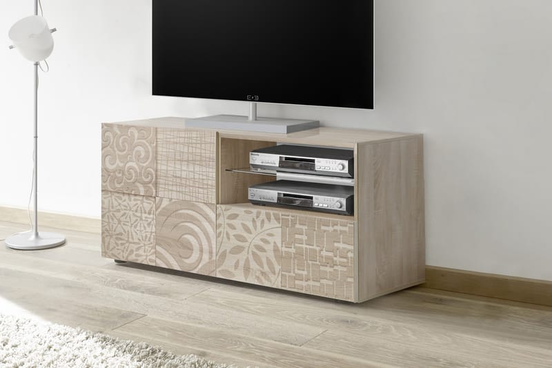 Mironne TV-Bord 122 cm - Brun - Møbler - TV borde & mediemøbler - TV-borde
