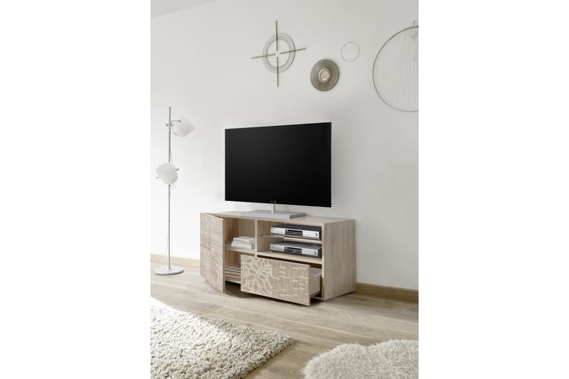 Mironne TV-Bord 122 cm - Brun - Møbler - TV borde & mediemøbler - TV-borde