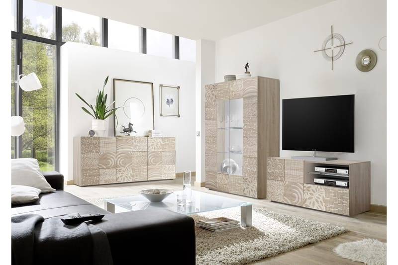 Mironne TV-Bord 122 cm - Brun - Møbler - TV borde & mediemøbler - TV-borde
