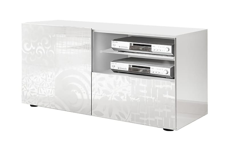 Mironne TV-Bord 122 cm - Hvid - Møbler - TV borde & mediemøbler - TV-borde