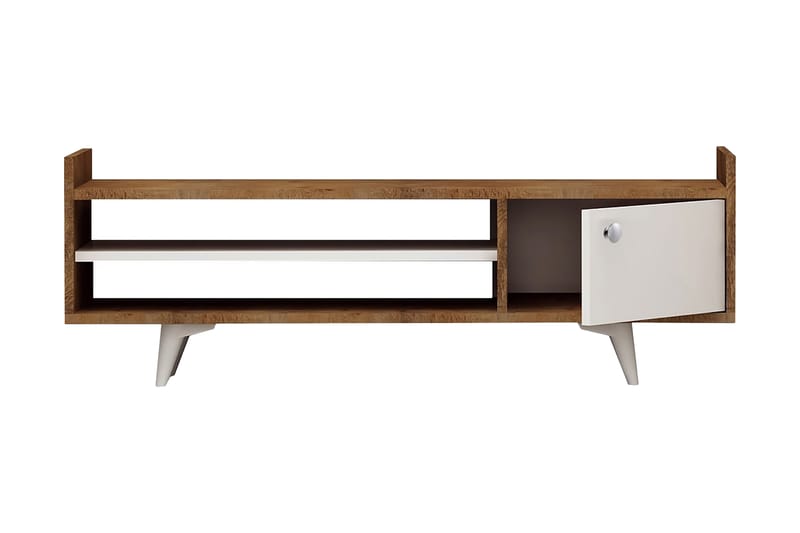Mod Design TV-bænk 120 cm - Træ/hvid - TV-borde
