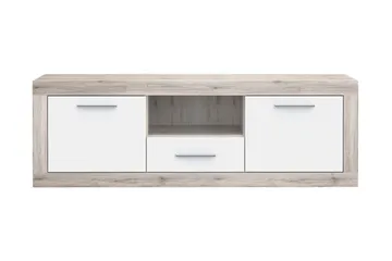 Mohaned TV-Bord 148 cm - Brun/hvid - Møbler - TV borde & mediemøbler - TV-borde
