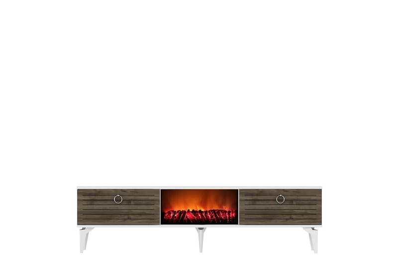 Mula TV-Bord 150 cm - Valnød finér - Møbler - TV borde & mediemøbler - TV-borde
