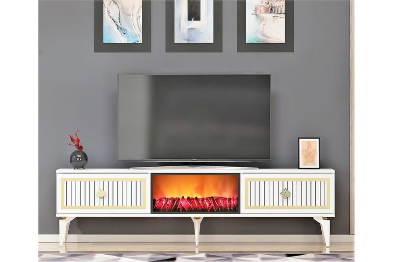 Munda TV-Bord 150 cm - Guld - Møbler - TV borde & mediemøbler - TV-borde