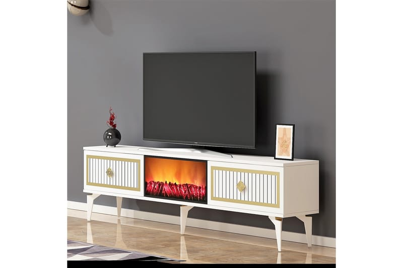 Munda TV-Bord 150 cm - Guld - TV-borde