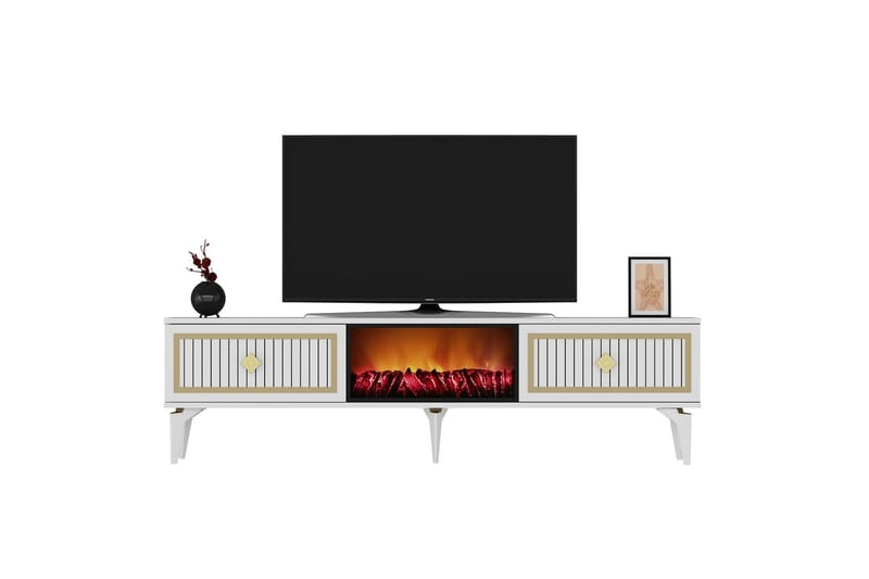 Munda TV-Bord 150 cm - Guld - TV-borde