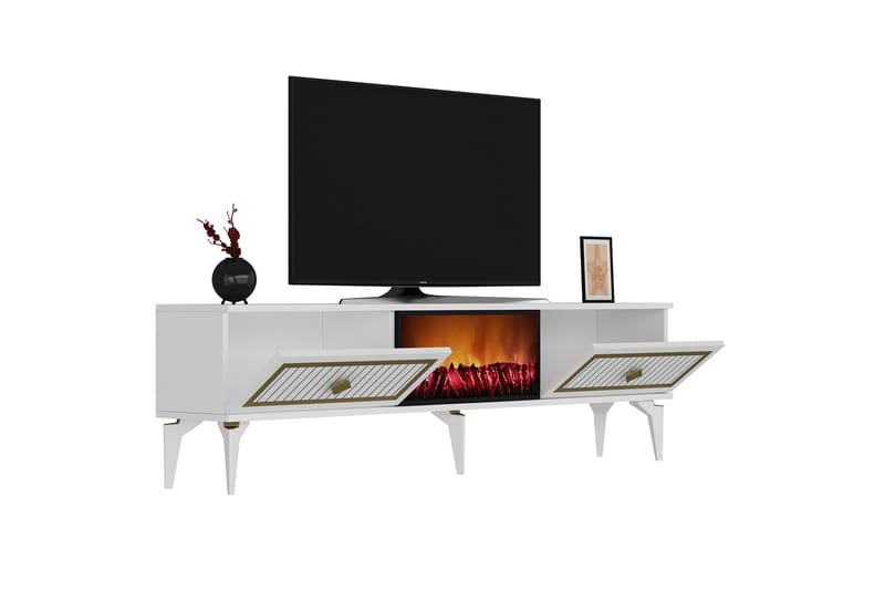 Munda TV-Bord 150 cm - Guld - TV-borde