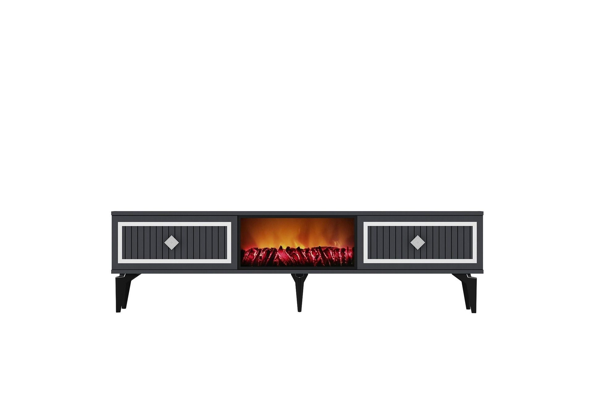 Munda TV-Bord 150 cm - Sølv - Møbler - TV borde & mediemøbler - TV-borde
