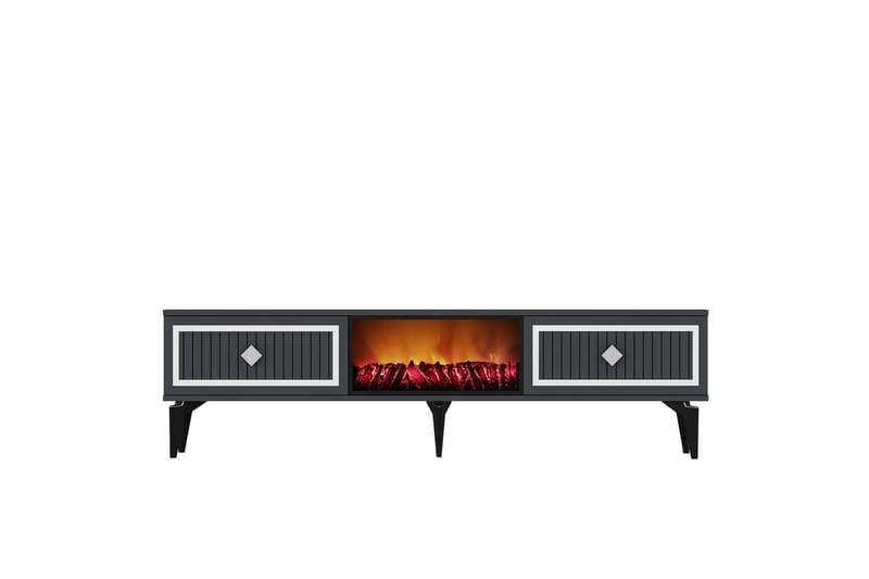 Munda TV-Bord 150 cm - Sølv - Møbler - TV borde & mediemøbler - TV-borde
