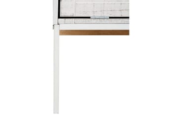Munira Gulvstående Tv-bord 175 cm med Opbevaring i Fyr - Hvid - Møbler - TV borde & mediemøbler - TV-borde